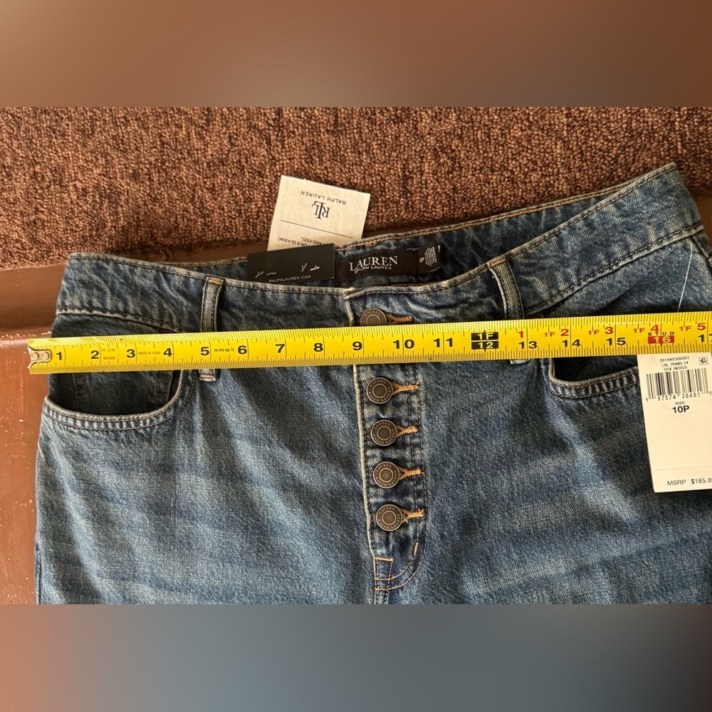 Lauren Ralph Lauren High Rise Flare Jeans - women’s 10P NWT - Picture 10 of 10